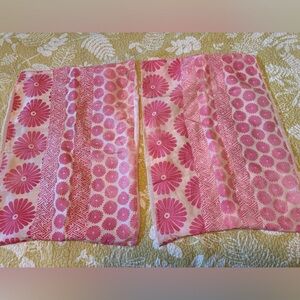 Sweet pink throw pillow covers